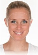 Actual product image Hygostar Hairnet, made of nylon, light brown, 144-pack extra light, soft & latex-free elastic, extra soft