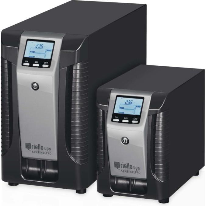Riello On-Line USV Anlage von 700VA bis 3000VA SEP 1000 - Online USV (1000 VA, 800 W, Online-Doppelwandler USV), USV