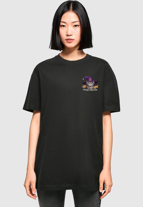 Produktbild Merchcode Ladies Halloween - Pumpkin Prowler Tee - 175785 (M)