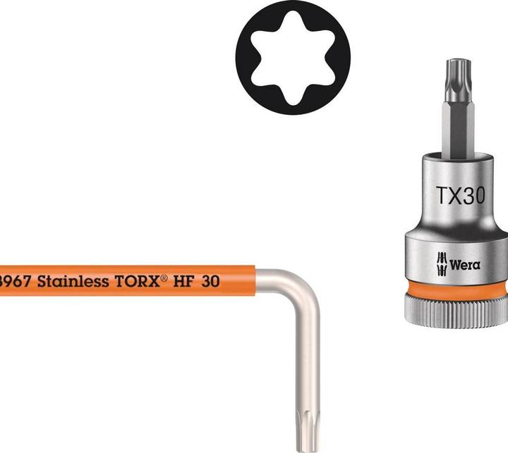 Actual product image Wera 3967/9 TX SXL Multicolour HF Stainless 1