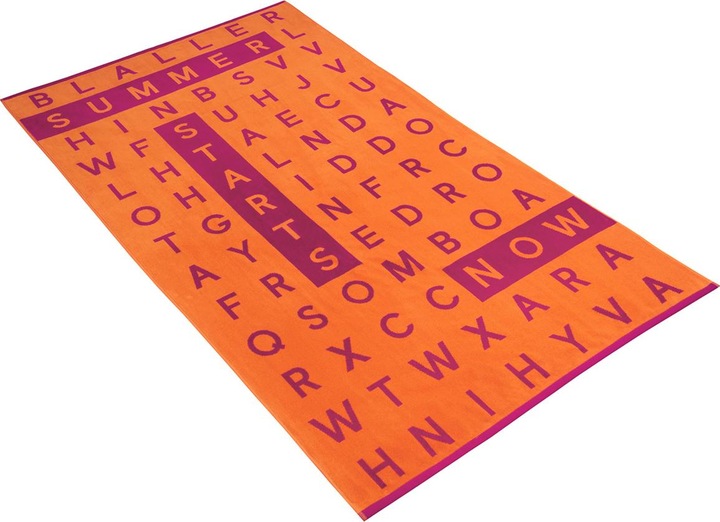 Produktbild Vossen Crossword Strandtuch (100 X 180cm)