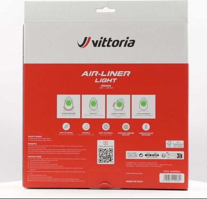 Actual product image Vittoria Air-Liner Light Road