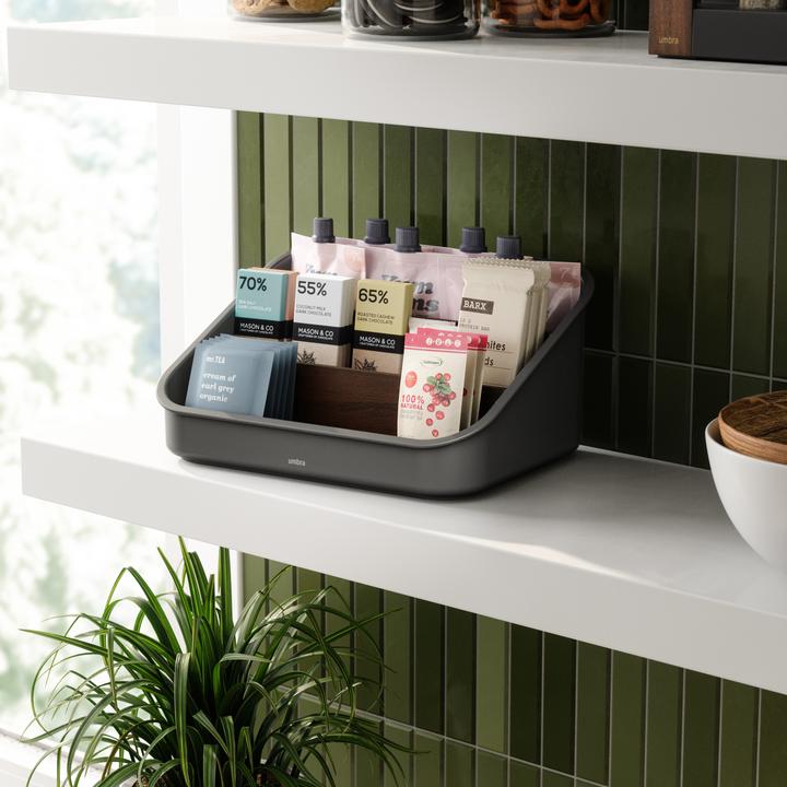 Actual product image Umbra Bellwood storage box 27 x 20 x 13 cm, brown/ (27 cm)
