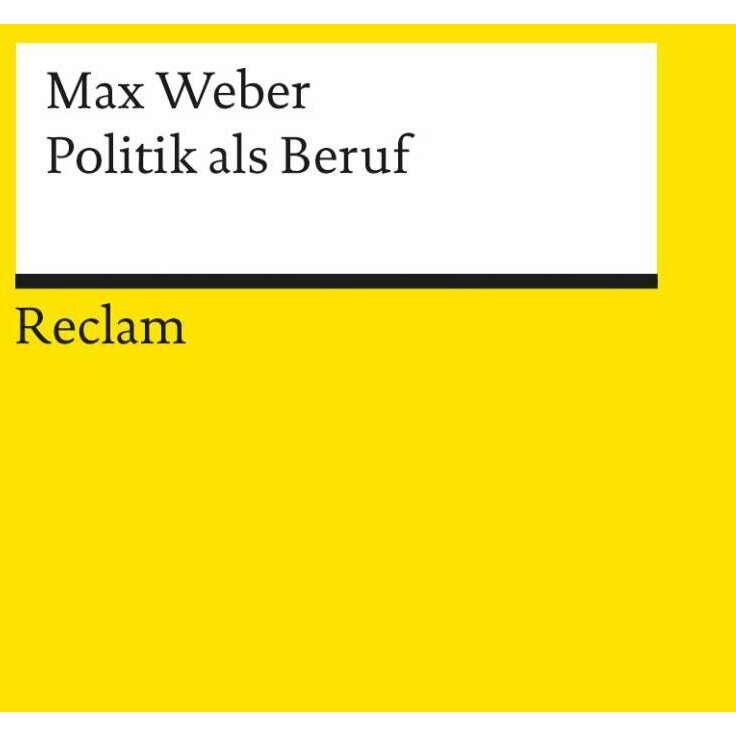 Politik als Beruf, Fachbücher von Max Weber