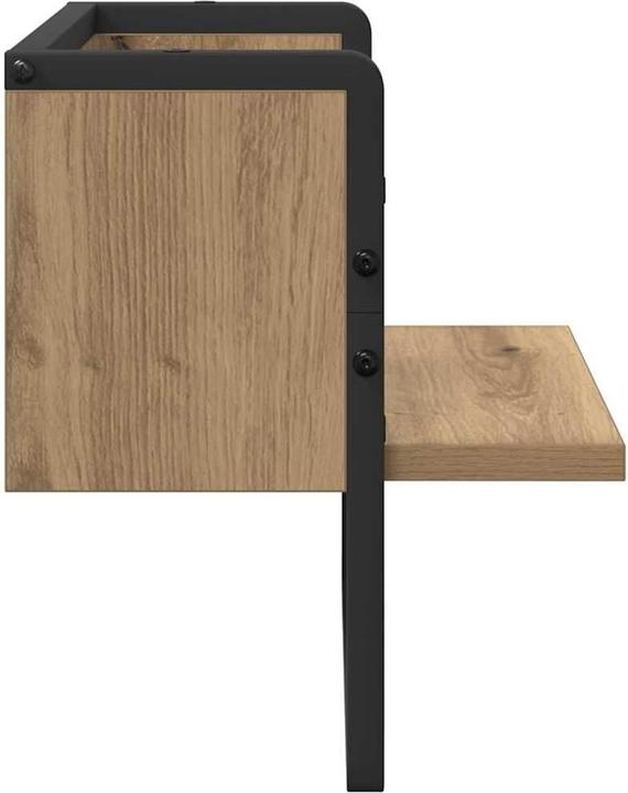 Immagine prodotto vidaXL Schwebendes Regal (25 x 30 x 30 cm)
