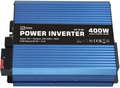 Productafbeelding RS PRO Wechselrichter, 12V dc / 230V ac 400W Reine