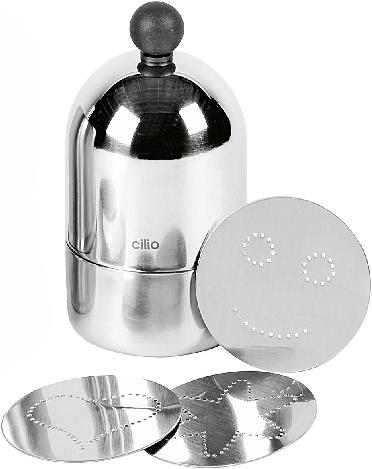 Actual product image Cilio Decorating shaker for Capuccino