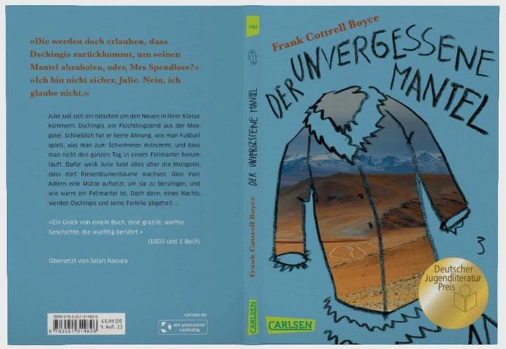 Produktbild Der unvergessene Mantel (Deutsch, Frank Cottrell Boyce, 2016)