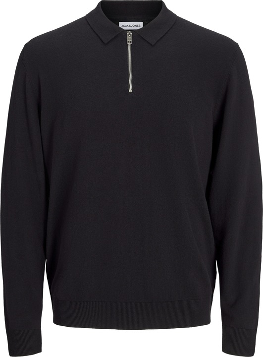 Jack & Jones Jjeemil Knit Polo Half Zip Ls Noos