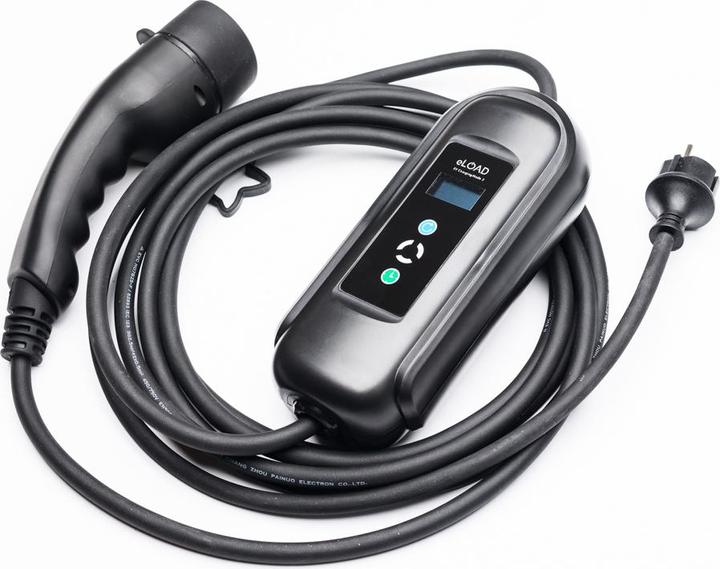 Produktbild eLoad SUKO Electric Car Charger, 3.7 kW, 16 A, Single-phase, Type 2, 5 m (3.70 kW, 16 A, 5 m)