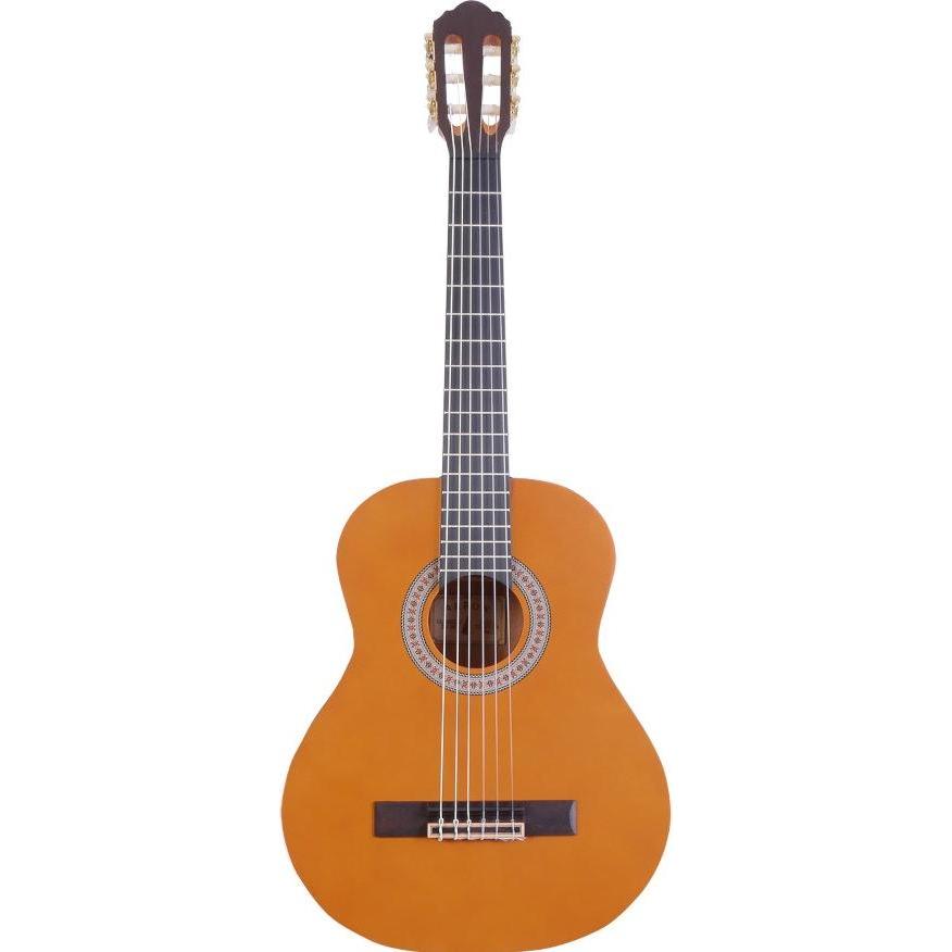 Arrow Calma 3/4 mat - Akustikgitarre (Konzertgitarre, Griffbrett: Richlite, Seitenmaterial: Sapeliholz, Hinter Material:...