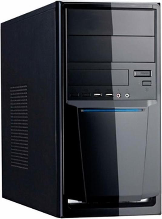 Produktbild Linkworld 7271-23 - Midi Tower - PC - Schwarz - 3.5 Zoll - 176 mm - 387 mm (Flex-ATX, mATX, Mini-ATX)