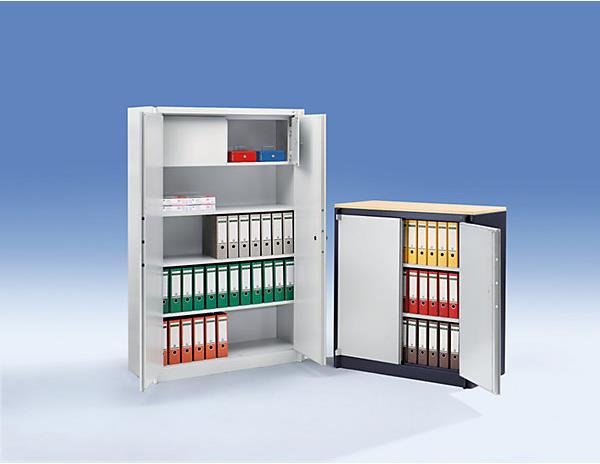 Produktbild C+P Stahlschrank, feuergeschützt (120 x 50 x 195 cm)