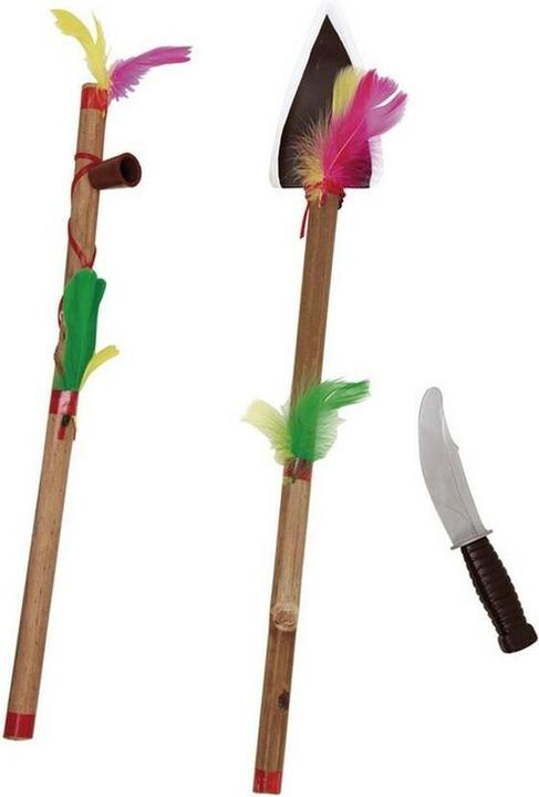 Produktbild My Other Me Zubehör für Verkleidung Indianer 48 cm 2 Stücke