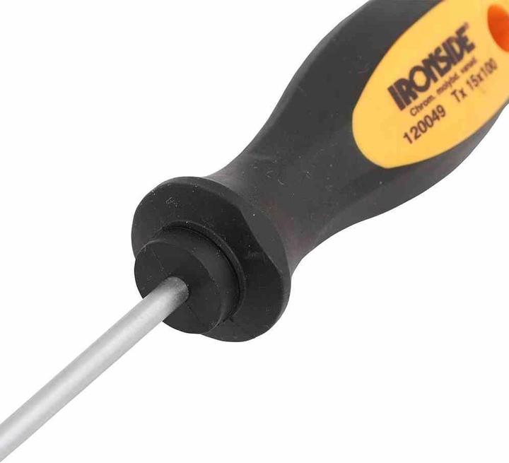 Produktbild Ironside Schraubendreher TX T15 x 100 mm 2-Komponenten-Griff Chrom-Vanadium-Stahl