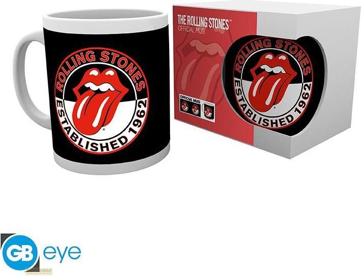 Produktbild GB Eye THE ROLLING STONES - Mug - 320 ml - Established - subli - box x2 (320 ml, 2 x)