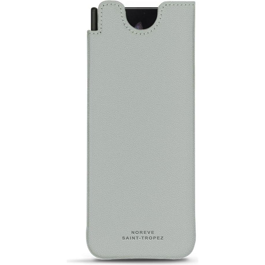 Noreve Lederschutzhülle (Samsung Galaxy Z Fold3), Smartphone Hülle, Grau