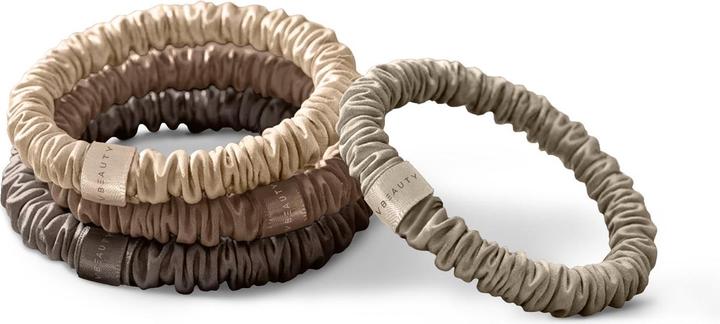 VBEAUTY Seiden Scrunchie Skinny-Set (Elastico per capelli)