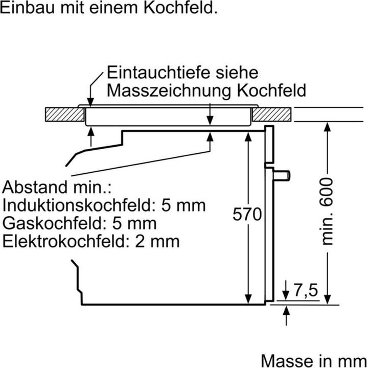 Actual product image Bosch Hausgeräte HBA553BA0