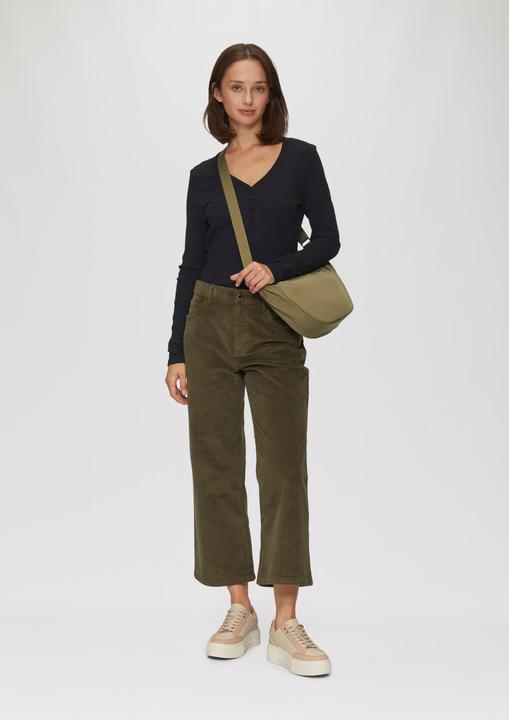 Actual product image S.Oliver T-Shirt Stretchiges Longsleeve mit Henleyausschnitt (34)