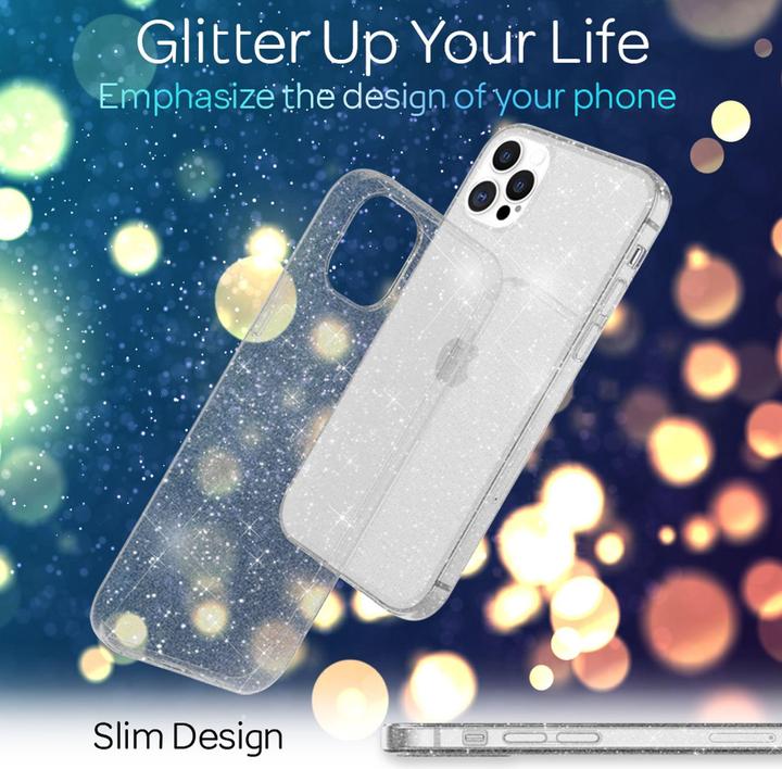Produktbild Nalia Glitzer Handyhülle (Apple iPhone 12 Pro Max)