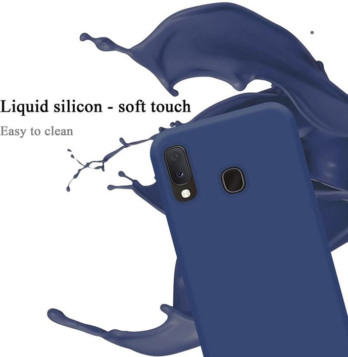 Actual product image Cadorabo TPU Liquid Silicone Case Cover (Samsung Galaxy A20e)