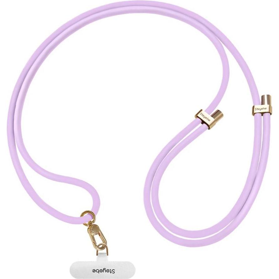 Thumbnail - Stoyobe Phone Lanyard Silicone Strap for Phone - Purple, Handykette, Violett