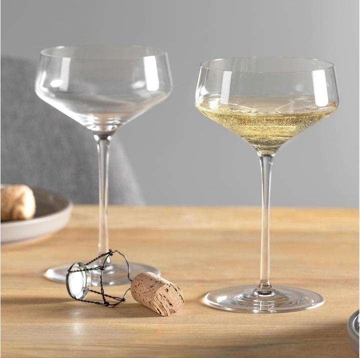 Produktbild Leonardo Trinkglas Puccini 350 ml, 6 Stück, Transparent, Glas (35 cl, 6 Gläser, Sektgläser)