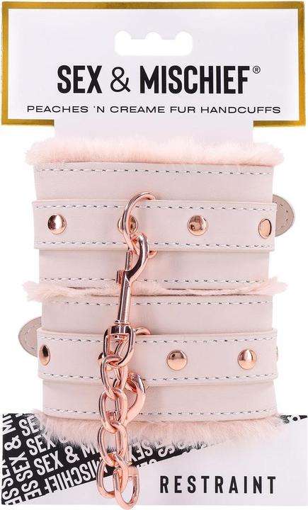 Produktbild Sportsheets peaches ‘n creame fur handcuffs