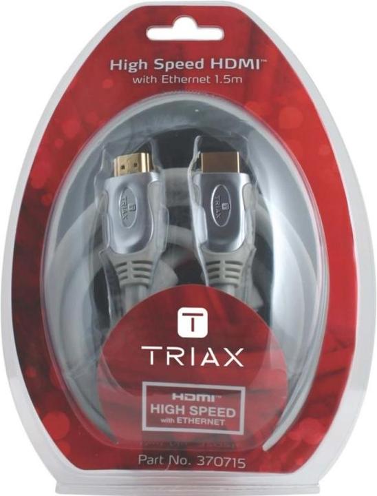 Productafbeelding Triax HDMI1.5M Hoge Snelheid HDMI Kabel met Ethernet (1.50 m)
