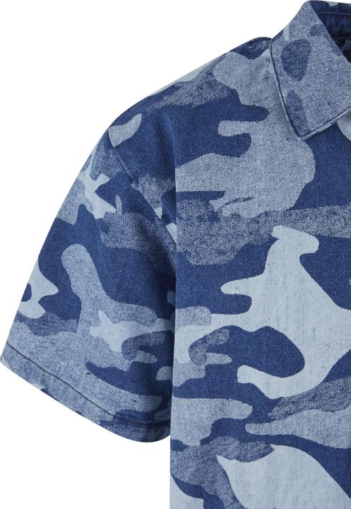 Produktbild Urban Classics Laser Camo Printed Boxy Shirt - 166807 (5XL, L)