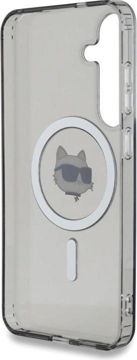 Image du produit Karl Lagerfeld Etui Button Choupette Head Printed Logo MagSafe Samsung Galaxy S25 Plus czarny (Samsung Galaxy S25)