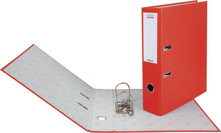 Biella Bundesordner 0103417, 7 cm, rot (A4, 70 mm, 1 Stk.)