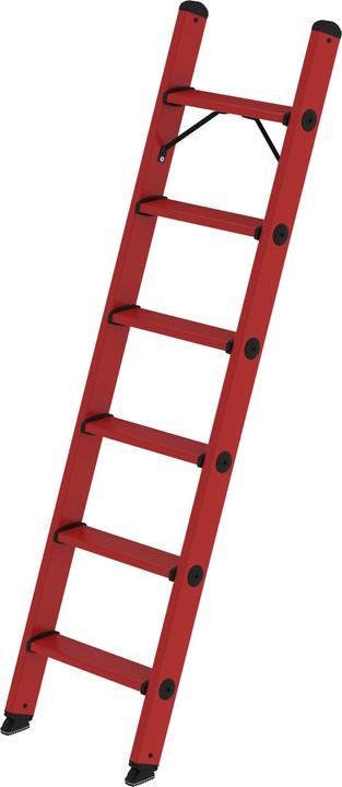 Produktbild Guenzburger Stufen-Anlegeleiter GFK ohne Traverse 6 Stufen (Anlegeleiter, 167 cm)