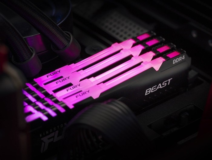 Produktbild Kingston FURY Beast RGB (2 x 16GB, 3200 MHz, DDR4-RAM, DIMM)