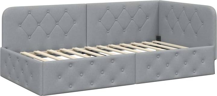 Image du produit vidaXL Eckbettgestell (90 x 190 cm)