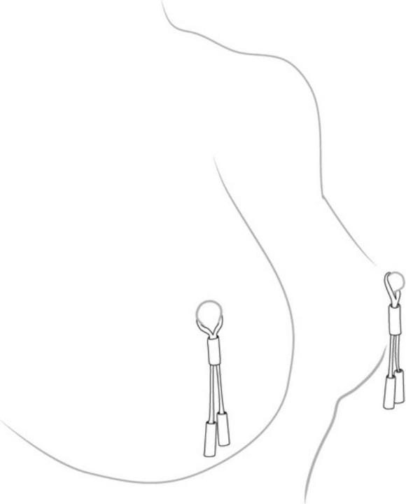 Produktbild Crave Leather Nipple Tassels