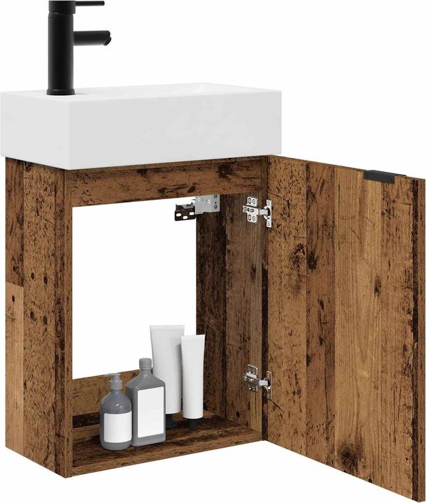 Produktbild vidaXL Badezimmerschrank (45.50 x 22.50 x 84 cm)