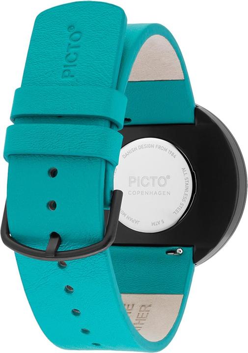 Produktbild Picto 43350-5020B Black Unisex 40mm 5ATM (Analoguhr)