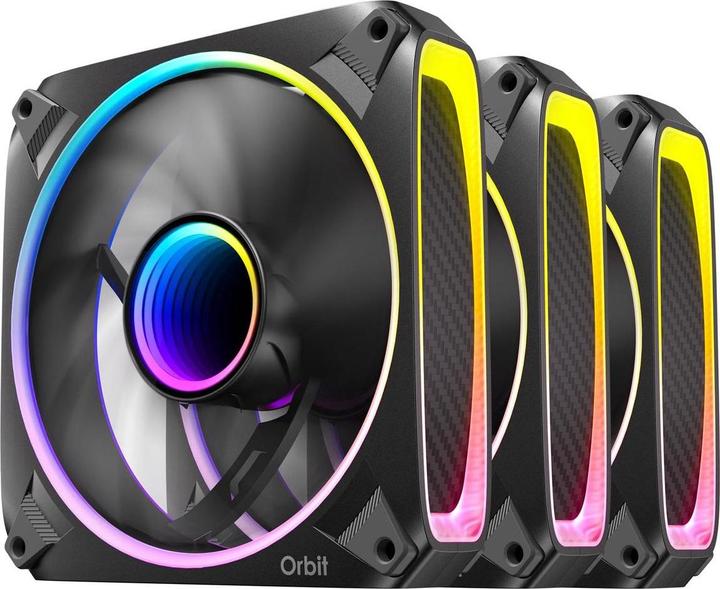 Antec Orbit 120 ARGB - Noir (120 mm, 3x)