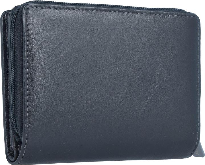 Actual product image Greenland Nature Black Nappa wallet RFID leather 9.5 cm