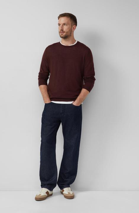 Produktbild s.Oliver Strickpullover Strickpullover aus reiner Merinowolle (M)