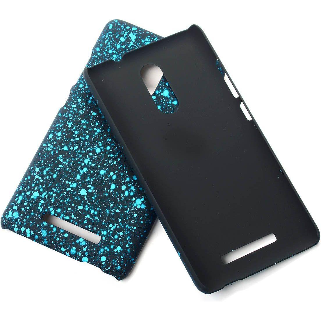 Thumbnail - König Design Handy Hülle Schutz Case Bumper Etuis für Xiaomi Redmi Note 3 3D Sterne Türkis (Xiaomi Redmi Note 3), Smartp...
