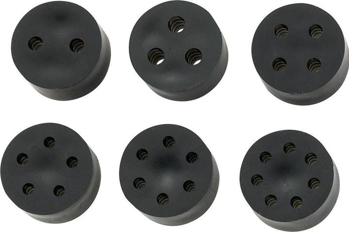 Produktbild Tru Components TC-10820792 TC-MH23-2F203 Mehrfachdichteinsatz PG21 2 x 6.4 - (Kabeldurchlass)