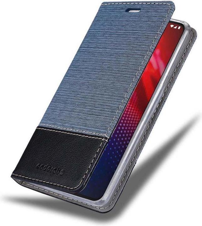 Produktbild Cadorabo Book Jeans Optik Cover (Motorola Moto Z4)