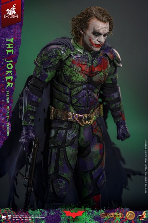 Produktbild Hot Toys The Dark Knight "The Joker - Batman Imposter Version" Exclusive Artisan Edition 1/6 Actionfigur