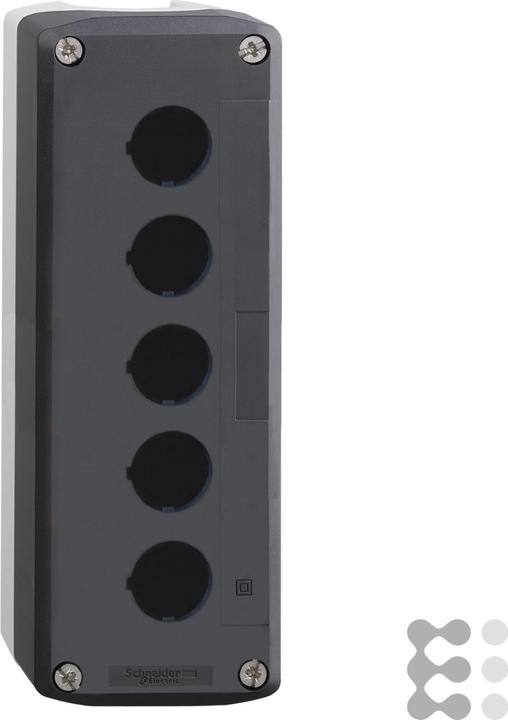 Actual product image Schneider Electric Pushbutton housing 22mm 5 hole gray