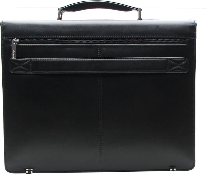 Produktbild Esquire Oxford Aktentasche Leder 40 cm Laptopfach (15", Universal)