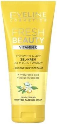 Immagine prodotto Eveline Fresh Beauty Gel-Crema Illuminante per il Viso con Vitamina C 150Ml (Gel detergente, 150 ml)