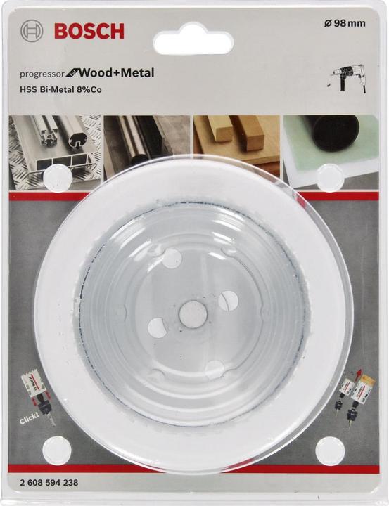 Productafbeelding Bosch Professional Zubehör 98 Progressor voor hout Metaal (98 millimeter)